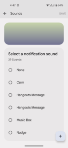 radio button example
