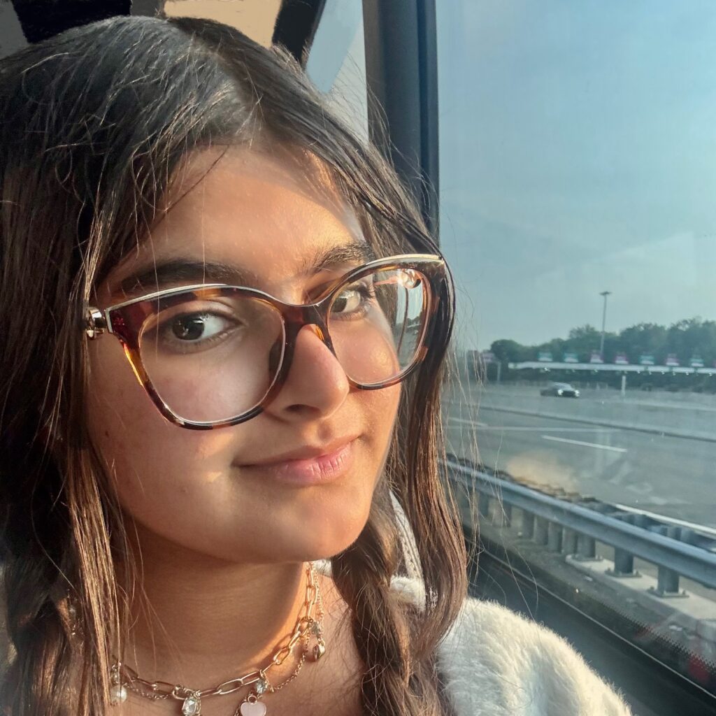 <strong>Anika J.</strong></br>United States</br> I'm Anika, a 15-year-old obsessed with STEM, learning, and change-making. I love writing (mostly fiction stories/poetry), reading, doing art (traditional and digital), tinkering, coding, whiteboarding, singing, stargazing/astronomy/astrophysics, going to the beach, swimming, ice skating, trying logic puzzles, physics/math/chemistry, mentoring/helping others, and doing safe, fun, spontaneous activities!