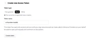 hugging face access token