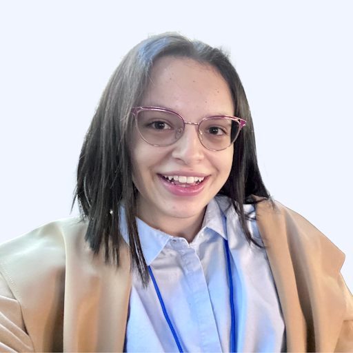 <strong>Maria Delgado</strong></br>Spain, FCOO at ThinkingBeyond, Undergrad University of Groningenl</br></br>Maria is a creative and analytical young leader, co-founder of ThinkingBeyond Education and programs innovator for multiple non-profits. With multiple years of experience and ThinkingBeyond, she has been inspiring her generation as a role model in STEM and mathematics, curating high-quality experiences and helping rising talent catalyse their potential. Her current line of work lies on the intersection of emerging technologies like AI, ML and Quantum Computing with research-like experiences. Maria also serves as an online activist for inclusion and neurodiversity.