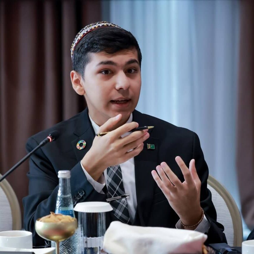 Saparguly Mahtumov - Technovation Club Ambassador - Turkmenistan